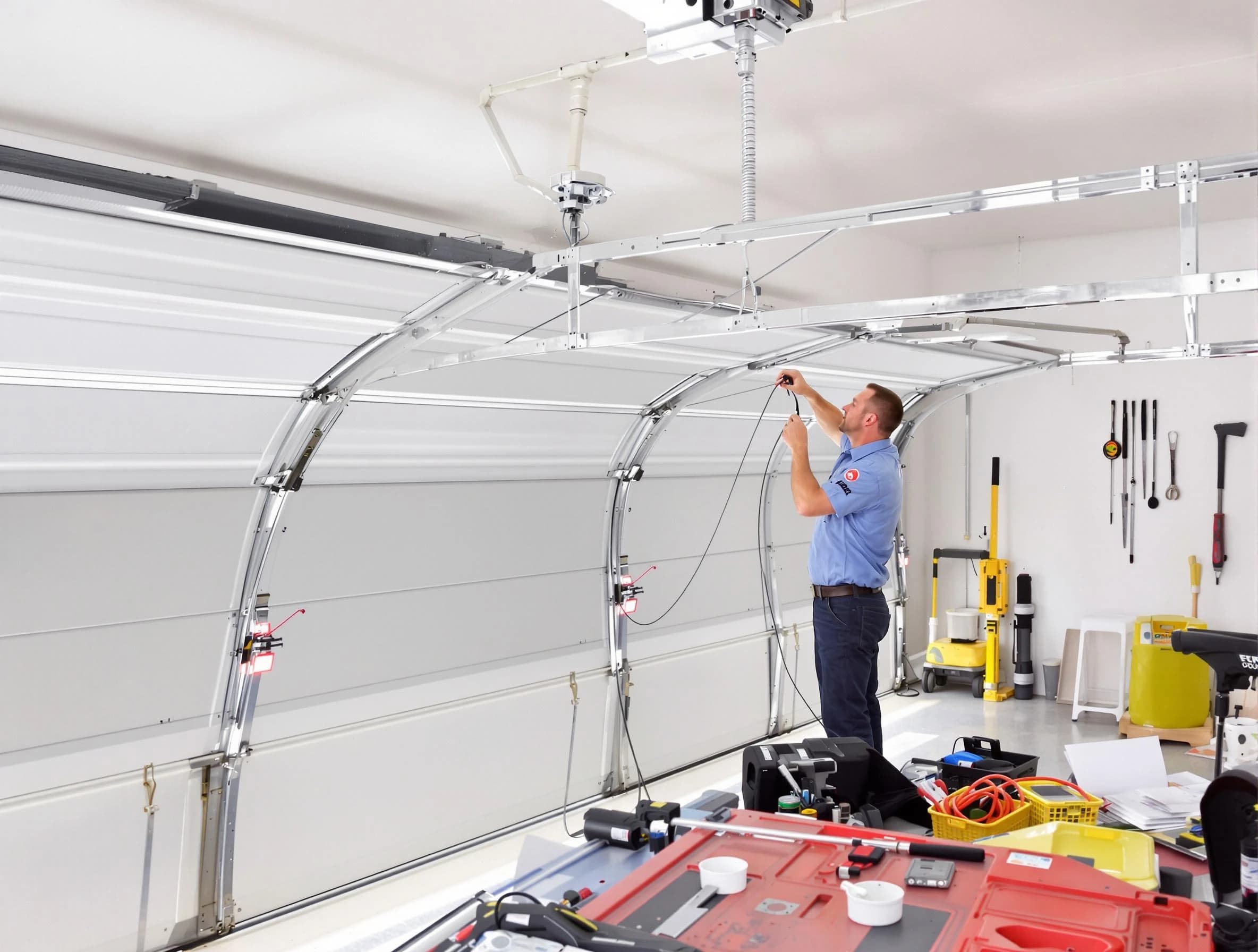 Garage door cable repair service by Littleton Garage Door Repair in Littleton