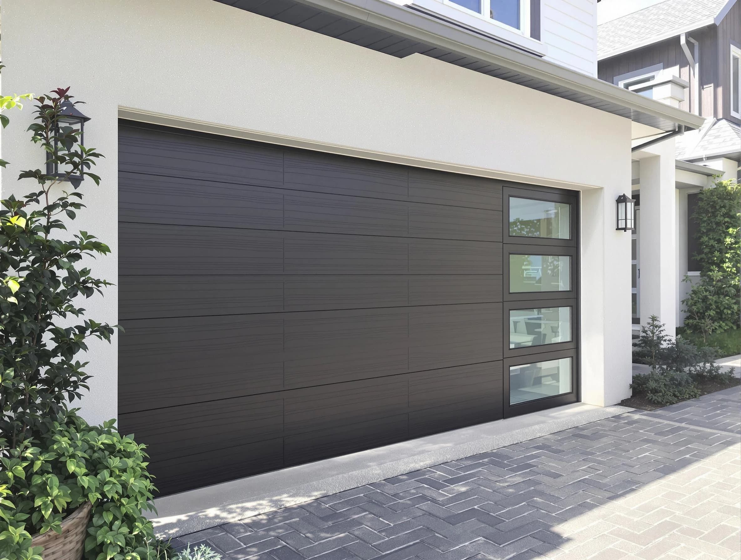 Custom garage door installation by Littleton Garage Door Repair in Littleton