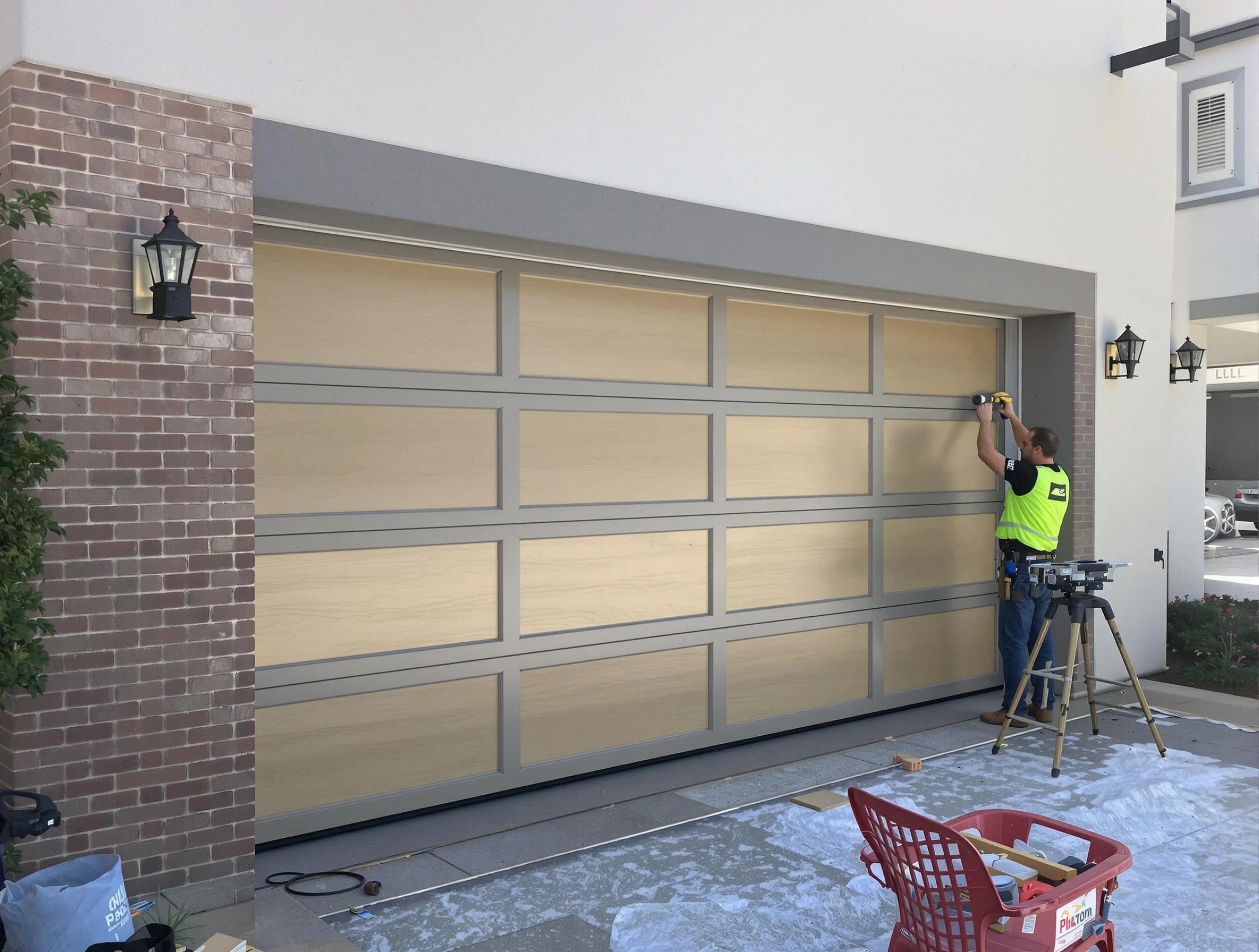 Garage door replacement service by Littleton Garage Door Repair in Littleton