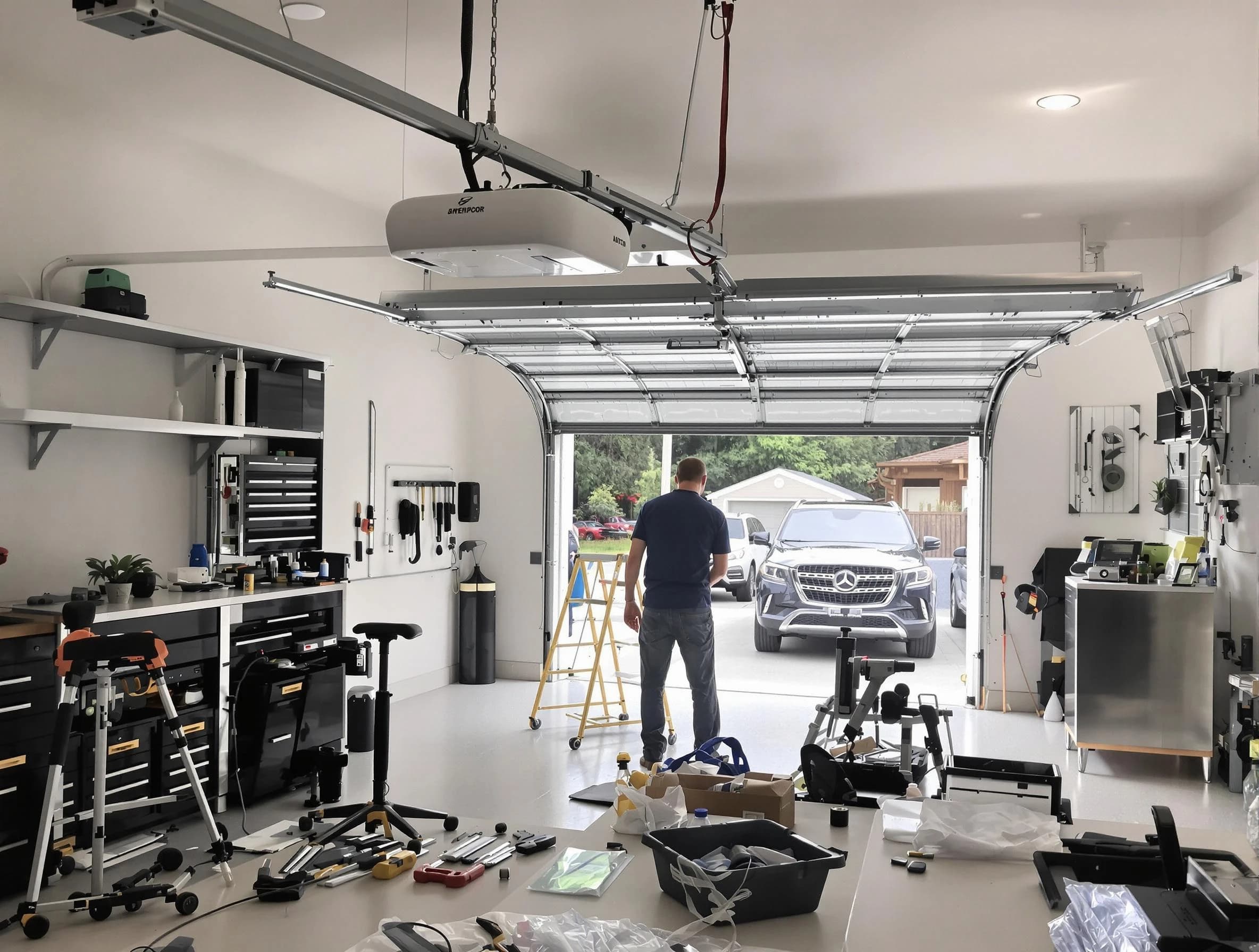 Garage door opener installation by Littleton Garage Door Repair in Littleton