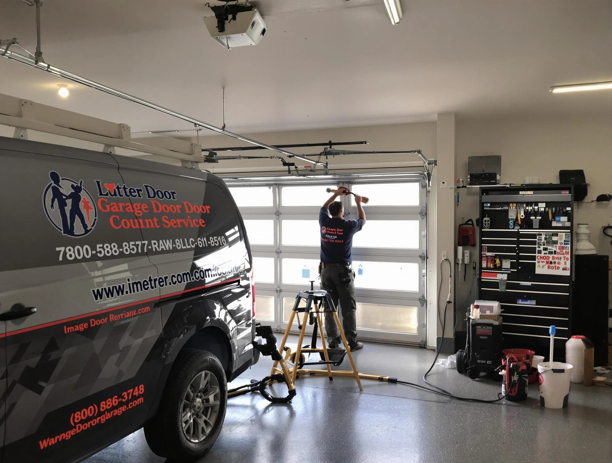 Littleton Garage Door Repair rapid response team performing same-day repair in Littleton
