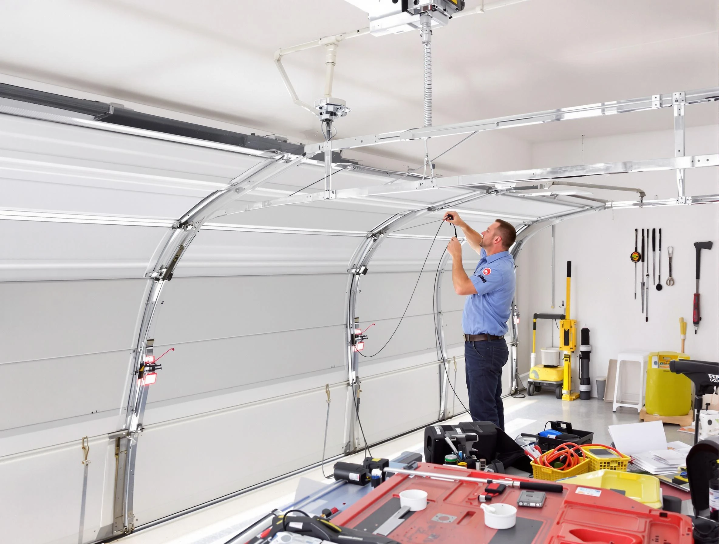 Garage door cable repair service by Littleton Garage Door Repair in Littleton