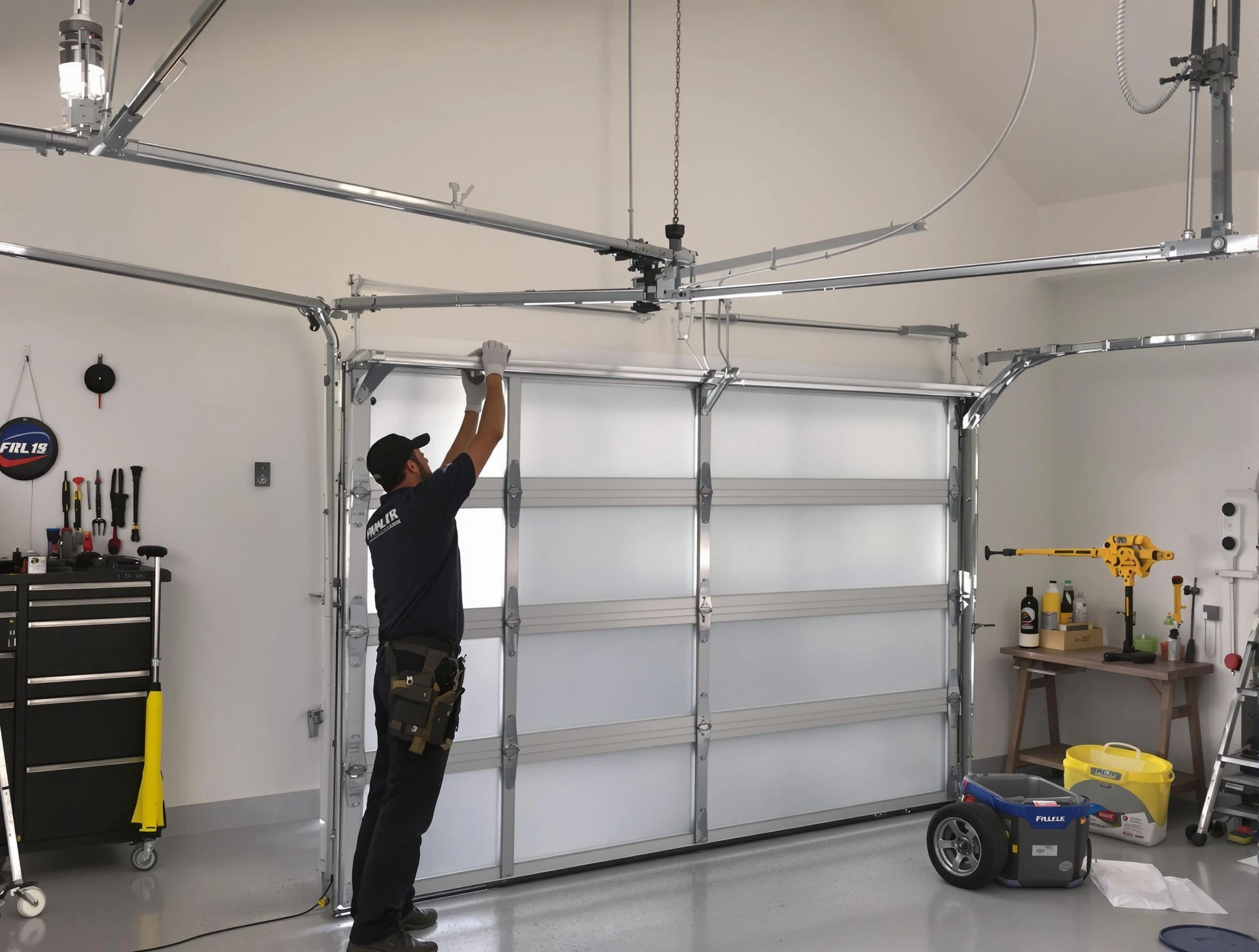 Littleton Garage Door Repair certified team performing precision garage door installation in Littleton
