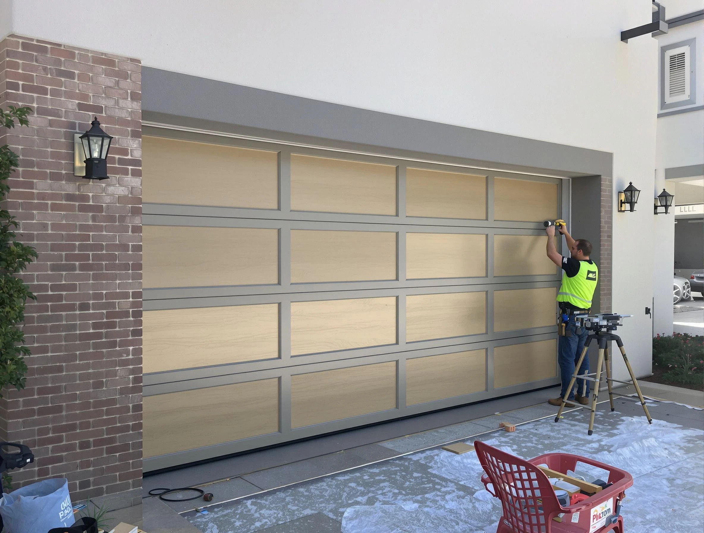 Garage door replacement service by Littleton Garage Door Repair in Littleton