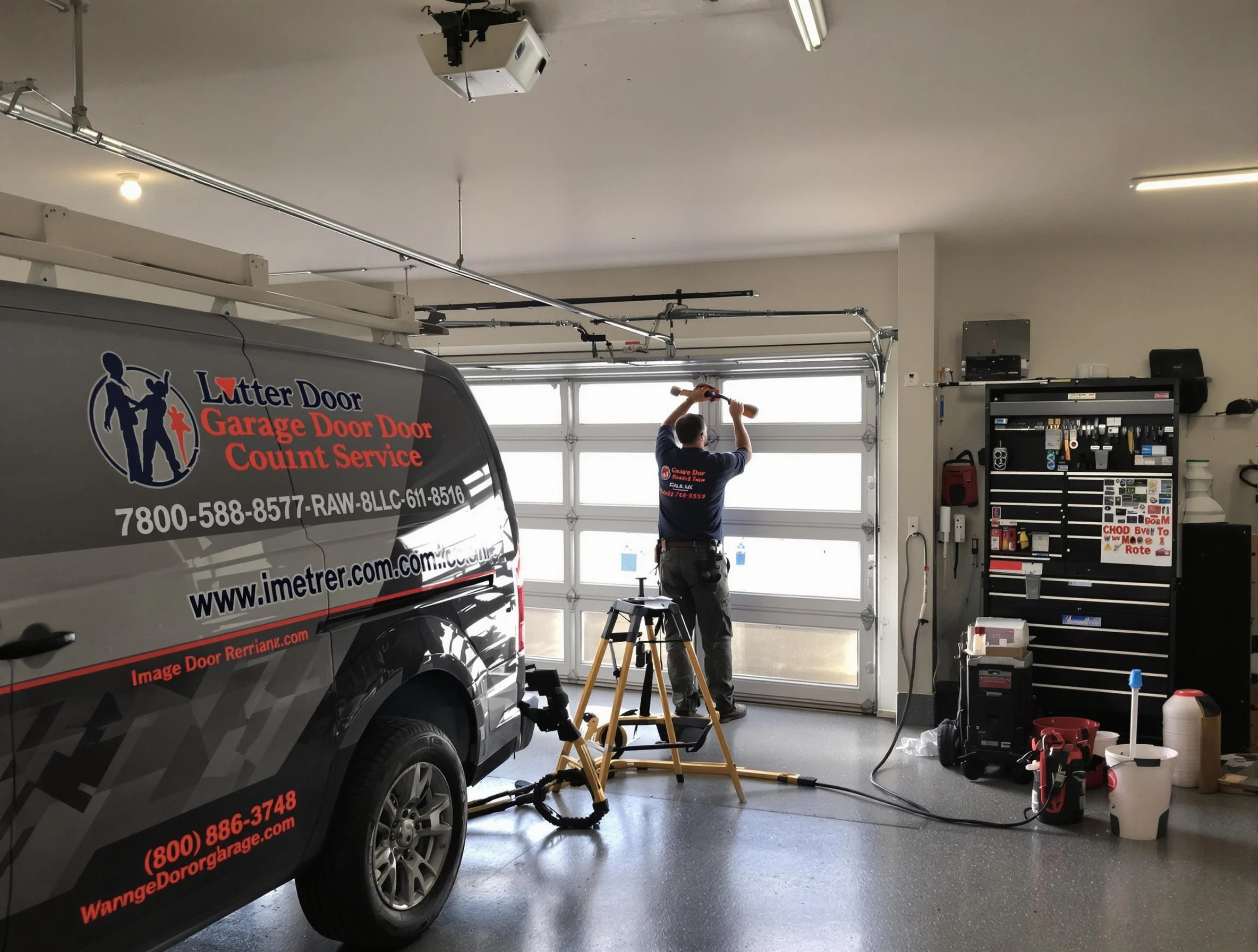 Littleton Garage Door Repair rapid response team performing same-day repair in Littleton